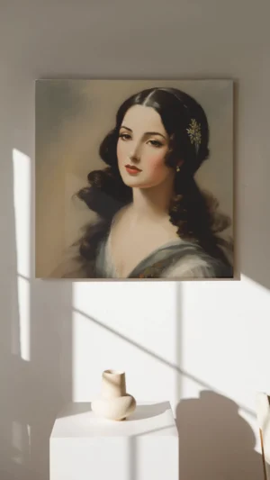 The Lavinia - Portrait AI Art By AI Artz