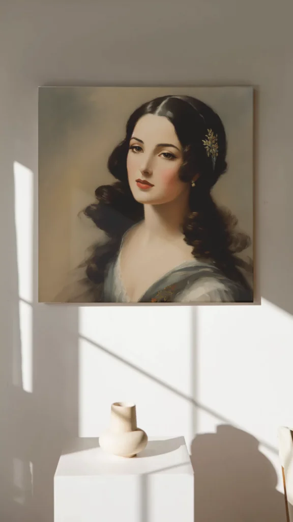 The Lavinia - Portrait AI Art By AI Artz