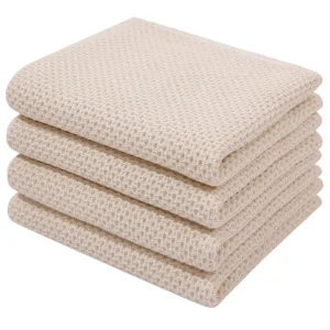 Homaxy Waffle Cotton Dish Towels - Homaxy Waffle Weave Dish Towels Review Image