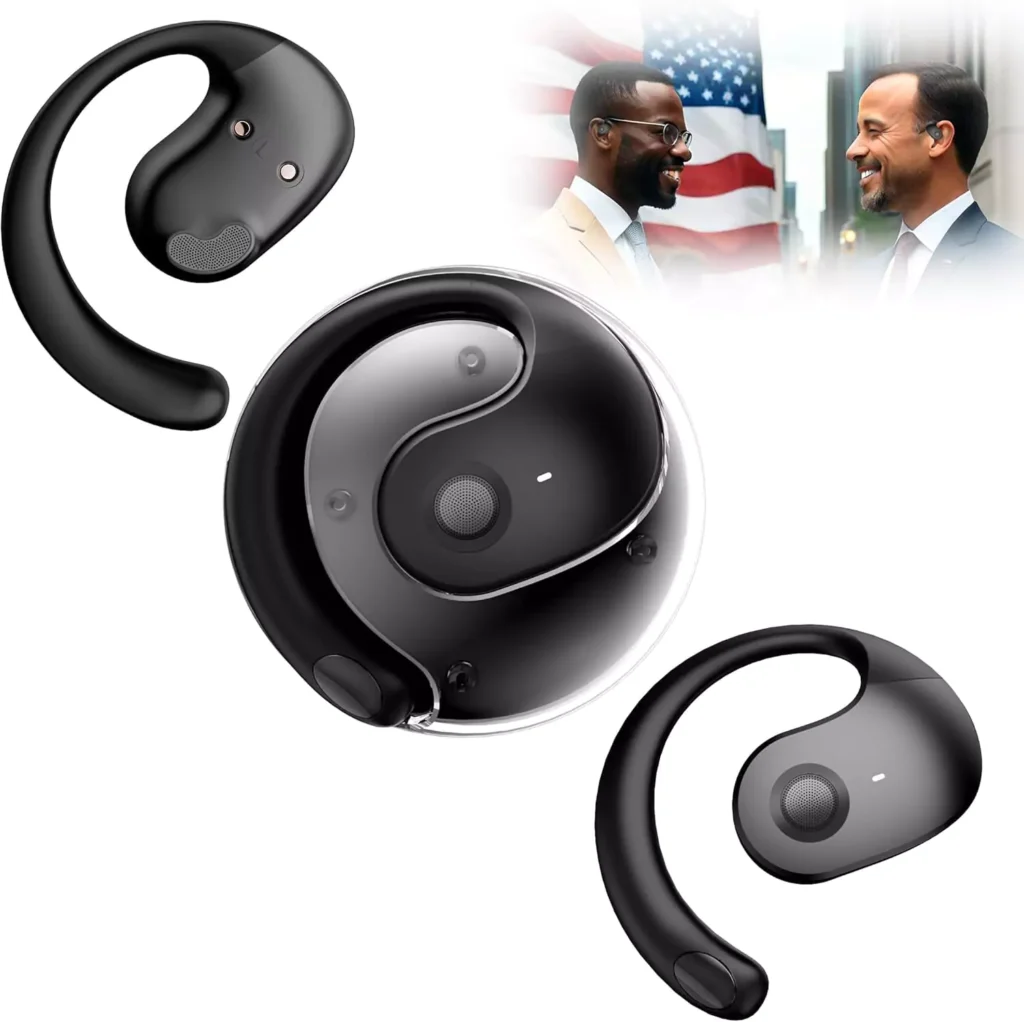 AI-powered translation earbuds real-time - Xmenha AI Translation Earbuds